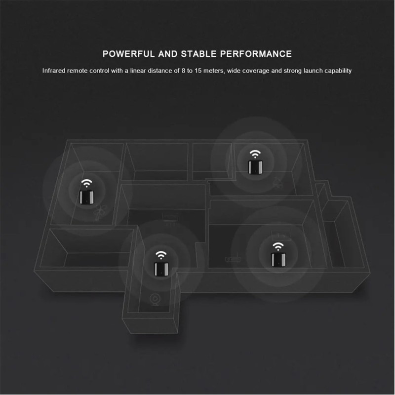 RM4C Mini Wi-Fi IR Blaster Universal Intelligent Remote Control Voice