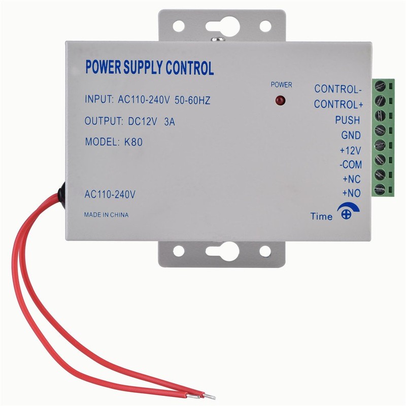 fosa Electric Door Lock Power Supply, Input AC110V-240V Output DC