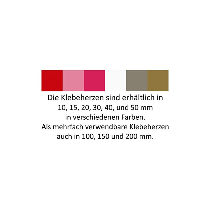 35 Foil PVC Rubber Hearts, 40 mm, Gold, Weatherproof, Heart