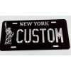 Diamond Etched Products Custom New York NY State Car Tag