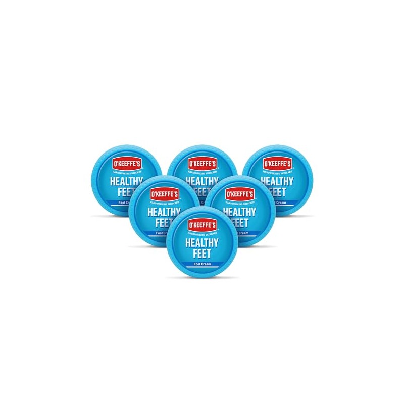 O’Keeffe’s® Healthy Feet Jar 91g 6 Pack
