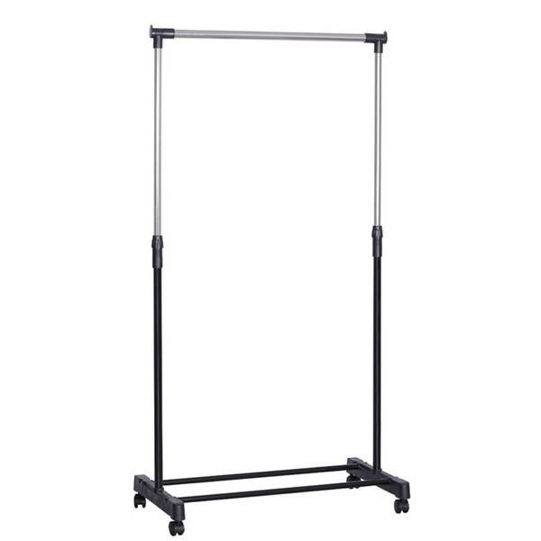 Unbranded Clothes Drying Rack Hanger Coat Display Rack Height Adjustable