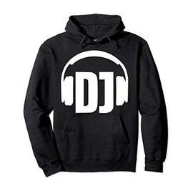 DJ with headphones Pullover Hoodie