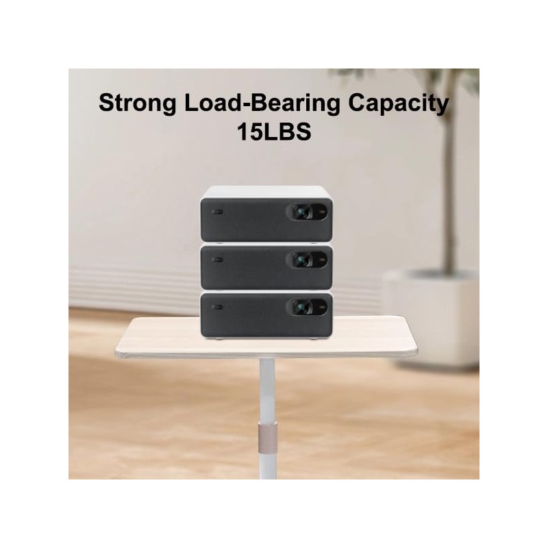 Portable Laptop Floor Stand Laptop Standing Desk Adjustable Height 18.5-47"