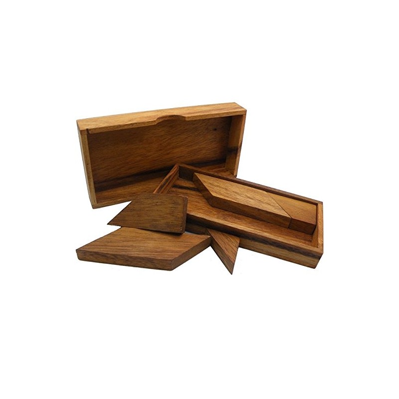 K Letter - Wooden Puzzle with Frame