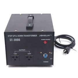 3000 Watt 110 to 220 Electrical Power Voltage Converter Transformer Step Up and Down 220v to 110v 3000VA Power Converter Voltage Transformer for Refrigerators Computers Industrial Use