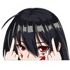 Anime Akamee Peeker Decal Vinyl 5 X 3.8 inch for