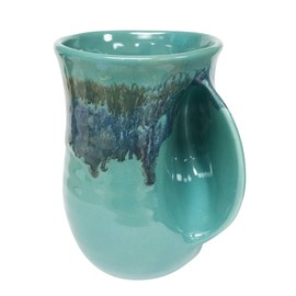 Clay in Motion Handwarmer Mug - Right Hand (Raging Rapid)