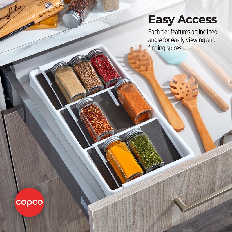 Copco Drawer Organizer, 17.5 L x 8.6 W x 1.5