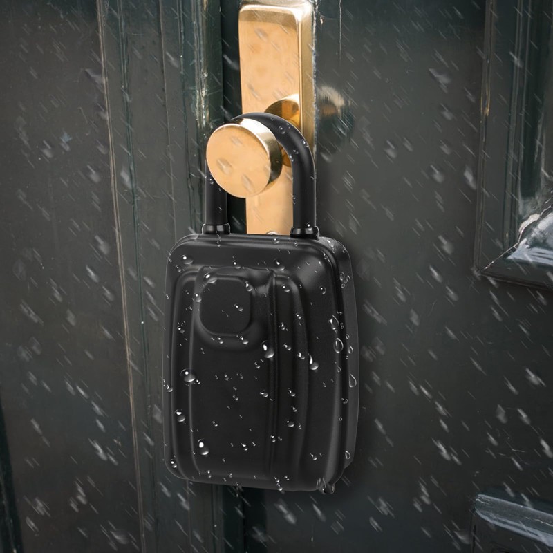 Cididu Key Lock Box for Outside, Waterproof Key Lockbox with