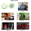 EverNary Wireless Motion Sensor Alarm With Portable Pager Caregiver Monitoring
