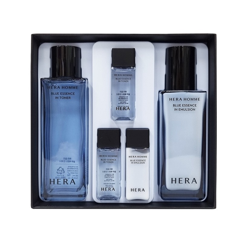 Hera Homme Blue Essence 2-Piece Set Men’s Skin Lotion Basics
