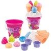 Simba 107114092 - Ice Cream Beach Bucket Set, Assorted Colours