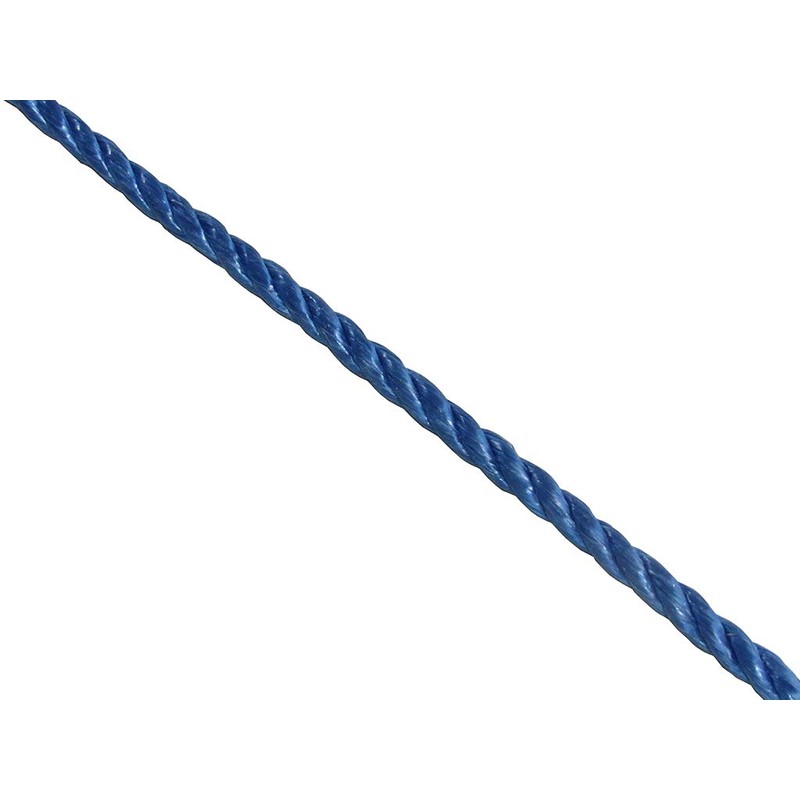 Polypropylene Rope 6MM x 30M Blue (3 Strand Boat Anchor