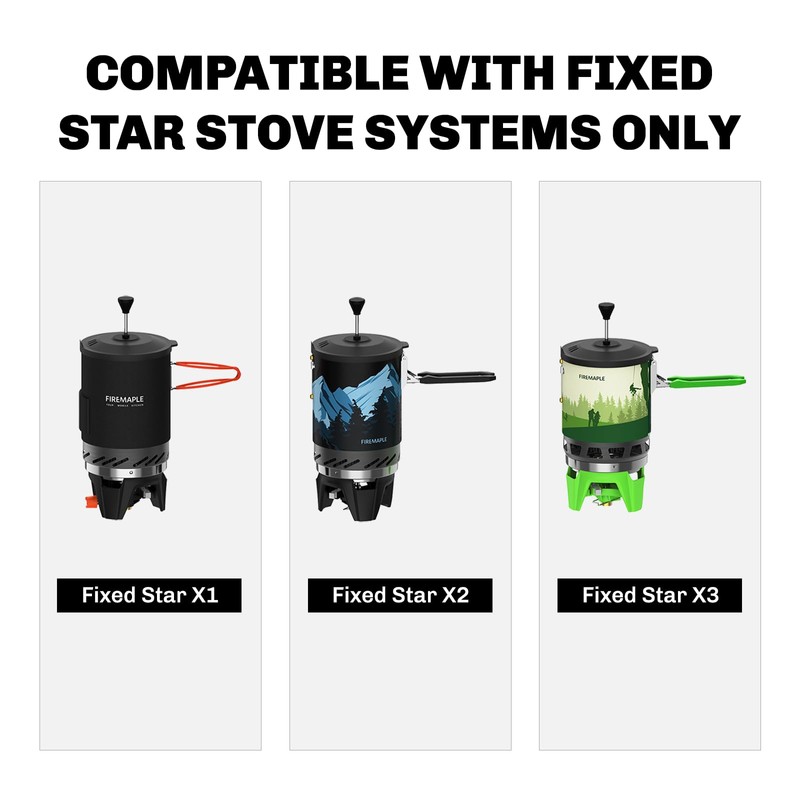 Firemaple Star French Press Coffee Filter, Suitable for X1, X2,