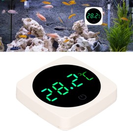 Digital Aquarium Thermometer High Accuracy Water Terrarium Temperature Display LED Digital Aquarium Thermometer for Aquariums