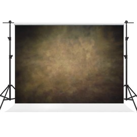 Kate 10×10ft Brown Backdrops Portrait Abstract Photography Background Old Master Texuture Abstract Photo Backdrops for Photographer Soft Fabric Cloth Seamless Photo Headshot Props