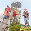 FitTrek Hiking Poles for Kids - Ultralight Nordic Walking Sticks