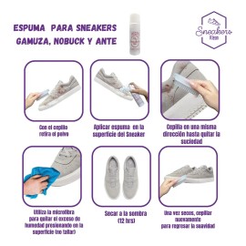 Sneakers Klean | Espuma Limpiadora Para Gamuza, Nobuck, Ante