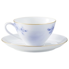 Okura Tien Hanami Fuji Cup & Saucer, Coffee Tea, Approx. 7.1 fl oz (210 cc), Made in Japan 30C/8821
