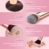 Brochas De Maquillaje Profesional Kit 27 Pcs Con 18 Brochas