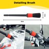 focopot Motorcycle Cleaning Kit 6 Pack with Easy Reach Brush,Tire