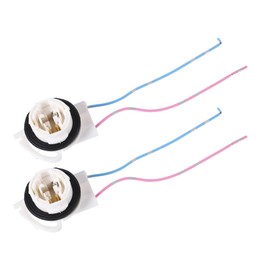 A ABSOPRO 3156A/3156 Wire Harness Sockets for LED Turn Signal Light (Set of 2)