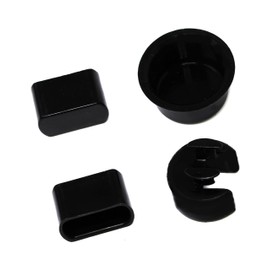 Kit de 4 piezas de inserción de bisagra para portón trasero, compatible con modelos Dodge & Ford, kit de inserción de buje de pivote para Dodge Ram y Ford Serie F