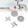 Stainless Steel Meat Grinder Plate Discs and Blades for Food