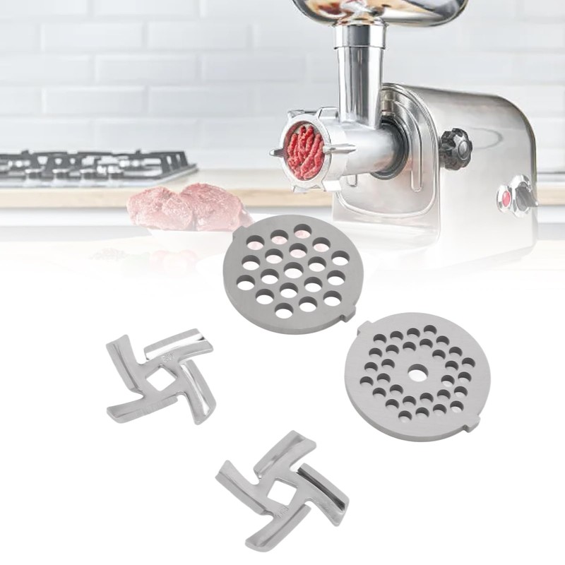 Stainless Steel Meat Grinder Plate Discs and Blades for Food