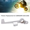 Motorcycle Rear Brake Lever Foot Pedal Silver CNC Aluminium Replacement