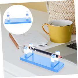 Operitacx 3 x Acrylic Display Stand Pen Holder Makeup Brush Holder Organiser Cosmetic Storage Stand Pen Stand Acrylic Pen Stand Display Pen Single Pencil