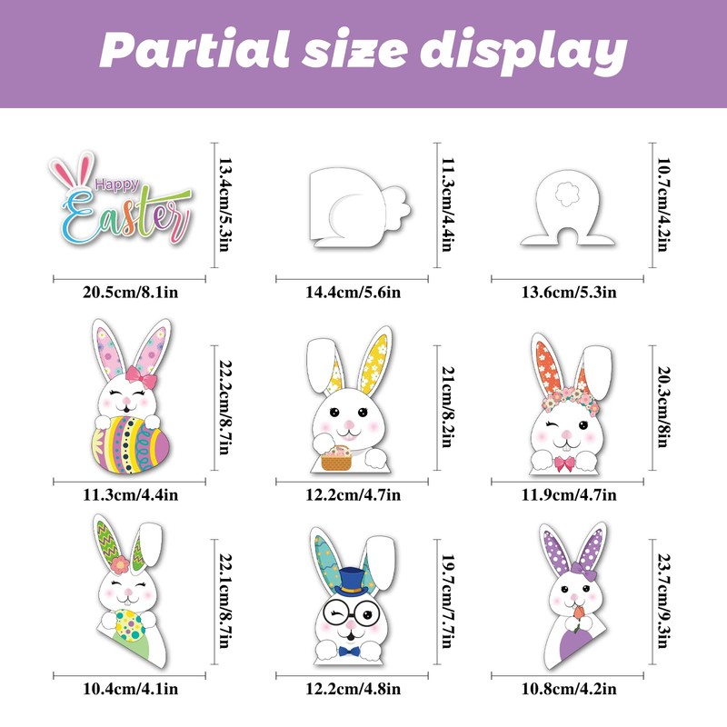 Easter Window Clings Decorations,121Pcs Easter Decorations for Glass Windows, Holiday