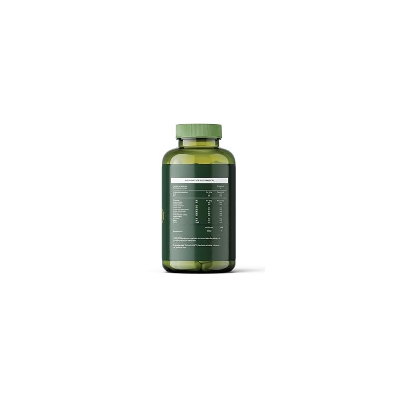 Berberina | 120 cápsulas | 1000 mg | DANOMA