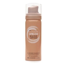 Maybelline New York (2 Pack)MaybellineNewYorkDreamNude Airfoam Foundation, Porcalain Ivory (expired)