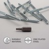 SKIR'CO Pack of 10 Hanger Bolts M6 x 140 mm,