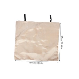 Mikinona Outdoor Camping Fireproof Mat Heat Resistant BBQ Grill Blanket for Tent Stove Insulation Pad Lightweight Portable Fire Protection for Outdoor Activities