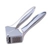 GSD Garlic Press with Double Function, Chrome, Silver, 19.51 x