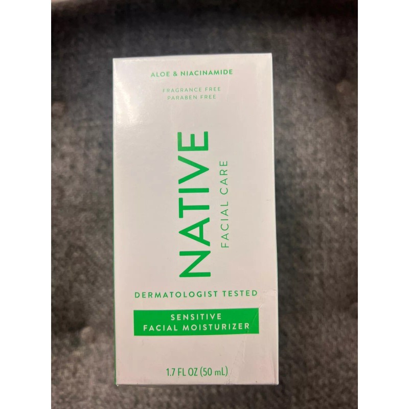 Native Aloe Sensitive Facial Moisturizer - 1.7 fl oz New