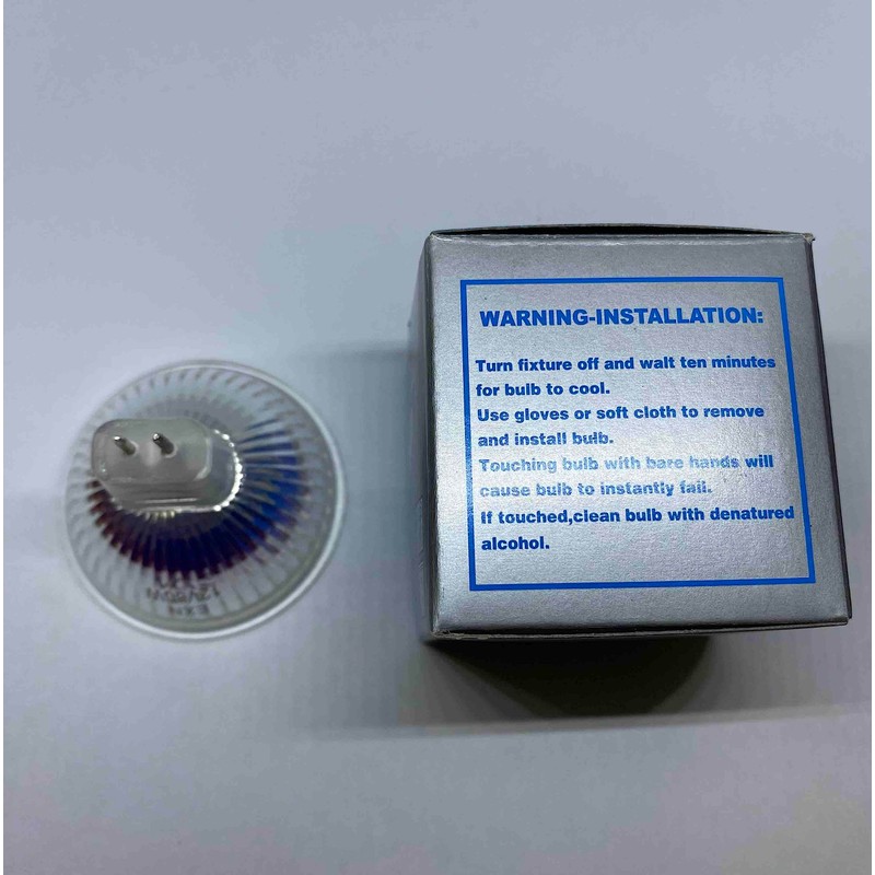 Meetime MR16 Halogen Dichroic Bulbs 12V50w, Halogen Spotlight Bulbs 2