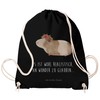 Mr. & Mrs. Panda Sports Bag Guinea Pig Wise, black