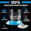 Venture Pal Micronized Creatine Monohydrate Powder 5000mg 60 Servings Unflavored
