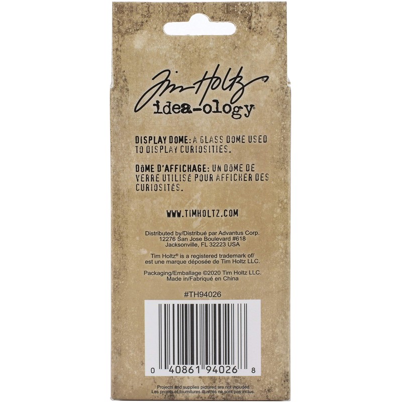 Tim Holtz - Advantus TH94026 DISPLAY DOME IDEA-OL 1/PKG