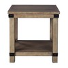 Signature Design by Ashley - Aldwin Rectangular End Table, Pine