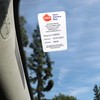 Car Check Printer Service Reminder Stickers, Check Engine Image, 500
