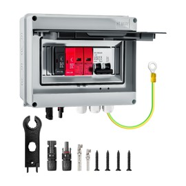 600V Solar DC PV Combiner Box 1 String IP65 Waterproof Circuit Breaker