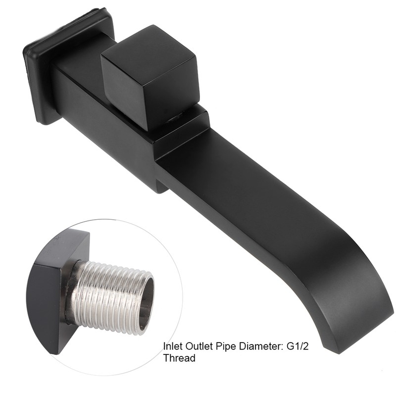 G1/2 Wall Mounted Wash Basin Sink Faucet Cold Water Tap