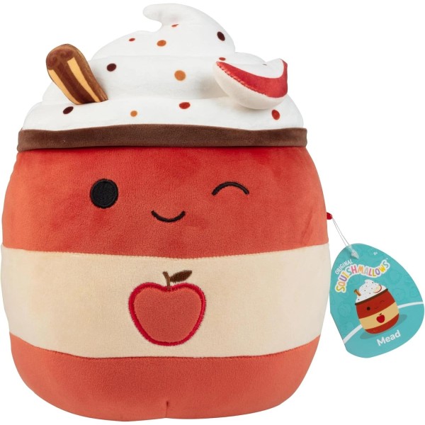 Kellytoy SQUISHMALLOWS ~9" Plush Mead the Apple Cider w/ Whipped