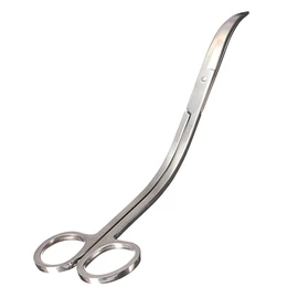 iwobi Stainless Steel Wave Scissors,Aquarium Plant Wave Scissors with Long Handle