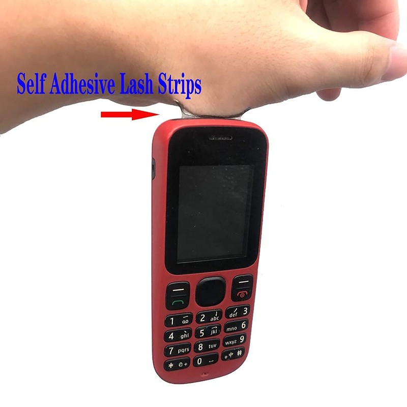 Self Adhesive Lash Strips for Fake Eyelashes, No Glue Apply